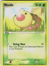 Weedle 87/113 EX Delta Species Pokemon on eBay