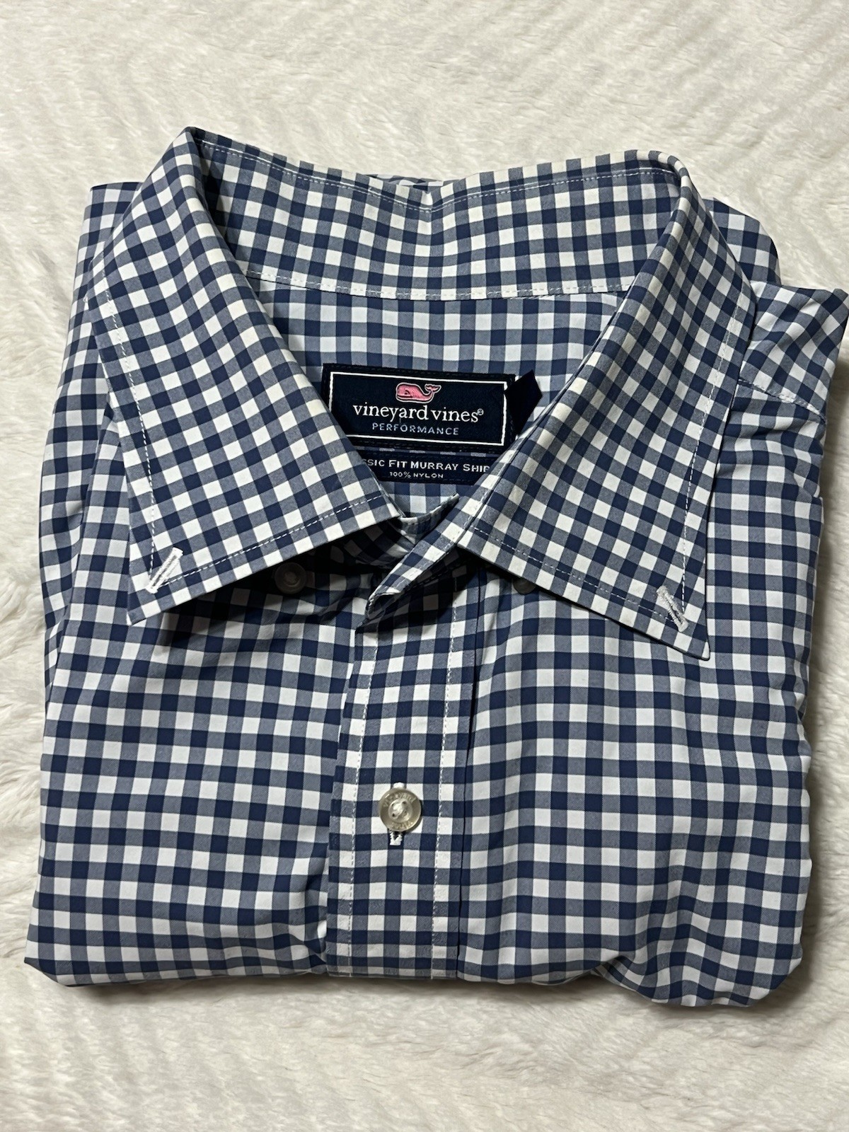Vineyard Vines Performance Checked Long Sleeve Bu… - image 7
