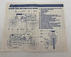 1982 GI Joe Blueprint - Ram Rapid Fire Motorcycle