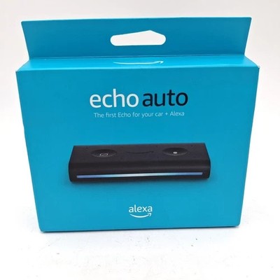 Amazon Echo Auto Hands Free Smart Vehicle Car Speaker Assistant Alexa New Sealed