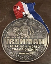 Bud Light Ironman World Championship Race Triathlon Kona Hawaii Finishers Medal