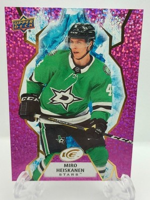 2021-22 UD ICE Hockey Lavender  9 Miro Heiskanen Dallas Stars