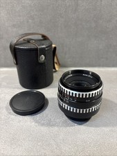 Carl Zeiss Jena Pancolar Electric 1.8/50mm M42! Service 12/25 Zebra Version