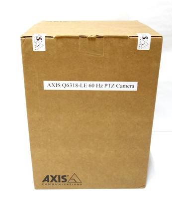 New Axis Q6318-LE 02447-004 8MP 4K 60Hz 1/2'' Sensor IR IP Network 31X PTZ Camera