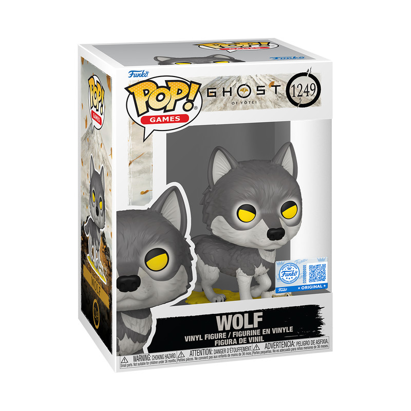 Funko POP! Ghost of Yotei Wolf Figure 1249 + Protector