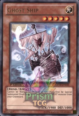 1. Auflage Geisterschiff Rare GENF-DE035 Yugioh