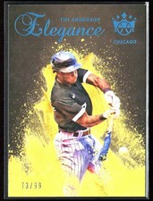 Tim Anderson 2021 Panini Diamond Kings Elegance Holo Blue /99 #E-4 Chicago White