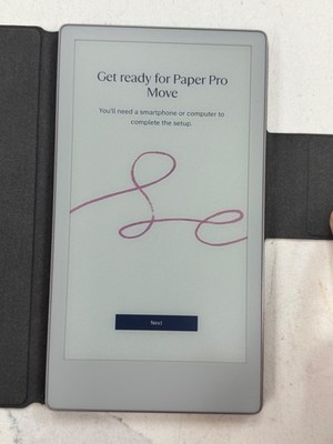 reMarkable Paper Pro Move Paper Tablet NO PEN - WITH CASE
