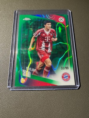 Topps UCC Chrome Kim Min Jae Refractor /99