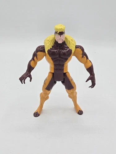 Vintage 1993 Marvel Comics Uncanny X-Men Sabretooth 5" Action Figure Toy Biz