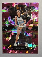 2024 Panini Select WNBA Concourse Angel Reese Pink Ice Prizm (RC) Atlanta Dream