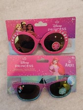 Disney Princess Girls Sunglasses Lot of 2 Little Mermaid Purple  Pink Style