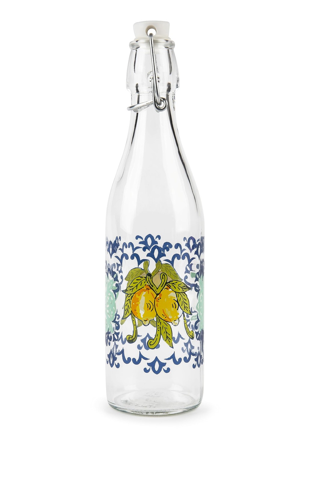 Excelsa Amalfi Bottiglia Limoncello, Vetro, 500 Ml., con Guarnizione EyAv