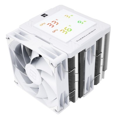 TR Peerless Assassin 120 Digital White, Dual 120mm PWM Lüfter mit 1850RPM