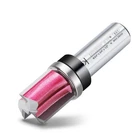 Top Bearing Flush Trim Bit - 3-Flute Router Cutter 1/2 Inch Shank, 3/4" Cut D...