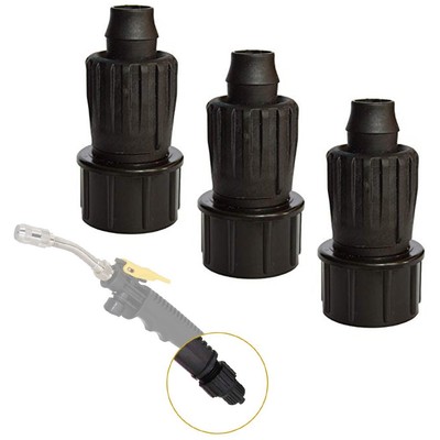 3er Set auslaufsichere Schlauchadapter perfekt für Gartenbewässerungssysteme