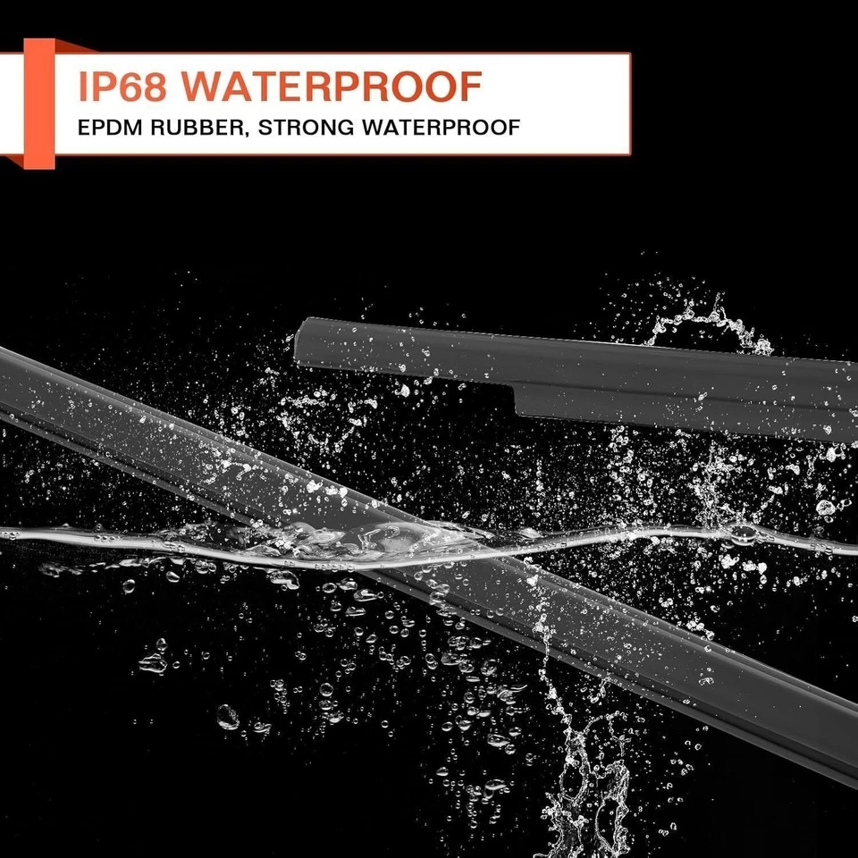 4Pcs Door Window Weatherstrips Belt Seal Moulding Trim For Toyota Corolla 09-12 - Image 4 of 4