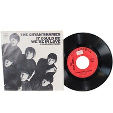 The Cryan' Shames It Could Be We're In Love 45 RPM VG+ Record Columbia 4-44191