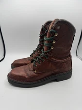 Georgia Eagle Light 8" Lace-Up Work Boots G8083 Size 9.5