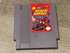 Heavy Barrel Nintendo Nes Near Mint w/Sleeve Authentic