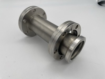5'' Full Nipple / Spool Piece, CONFLAT 2.75'' CF, 1 Rotatable Flange, Unbranded