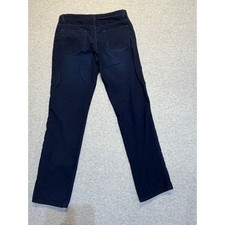 Brooks Brothers Mens Navy Blue Corduroy Pants 33W 32L Straight 5-Pocket 71578