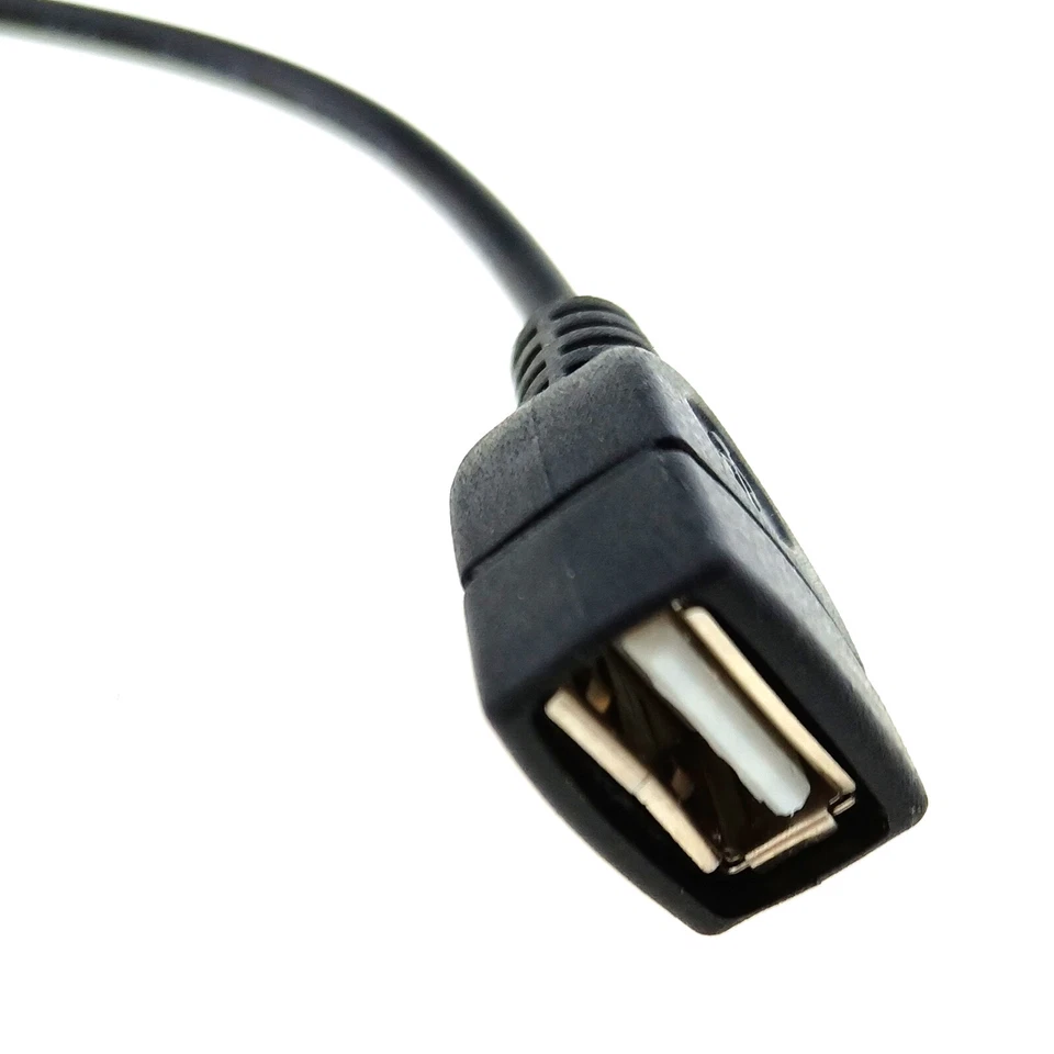 USB Extension Cable Female to Male Power On Off Switch PC Fan LED Strip 5V Wire - Image 3 of 4
