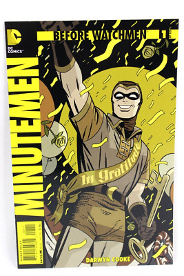 Before Watchmen Minutemen #1 Darwyn Cooke Variant 2012 DC Comics F+