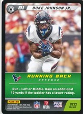 U133 DUKE JOHNSON JR 2020 Panini Five Football TCG TEXANS
