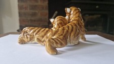Royal Worcester/Tigers, Maurice And Sonia 3318/ Modelled by Doris Lindner /1940s