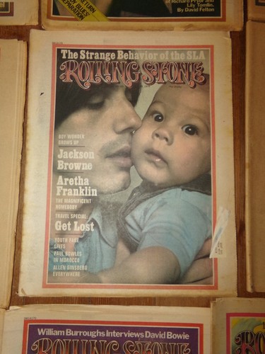 13 Vtg 1974 Rolling Stone Magazine Lot - Picture 7 of 14