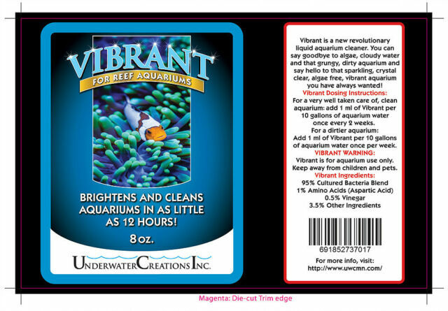 vibrant liquid aquarium cleaner for reefs