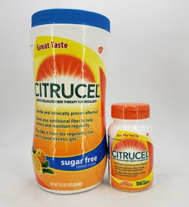 Citrucel Fiber Therapy For Regularity 2 Pack Orange Powder 100 Fiber Caplets Ebay