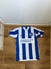 Brighton 2014/2015 Home Football Shirt Nike Soccer Jersey Size S