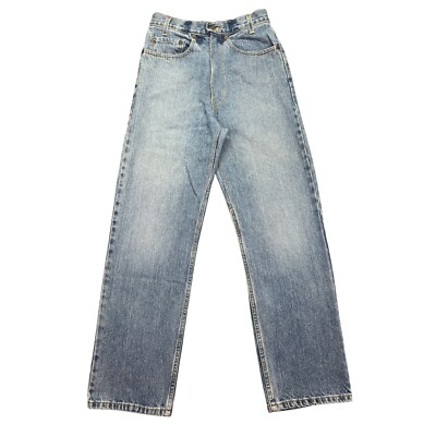 Levi's Signature Jeans Regular Fit Light Wash Denim Pants Sz 34 Fits 26'' Retro