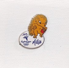 2000 Sydney Olympic Games Sports Pin Mascot Millie Table Tennis Badge