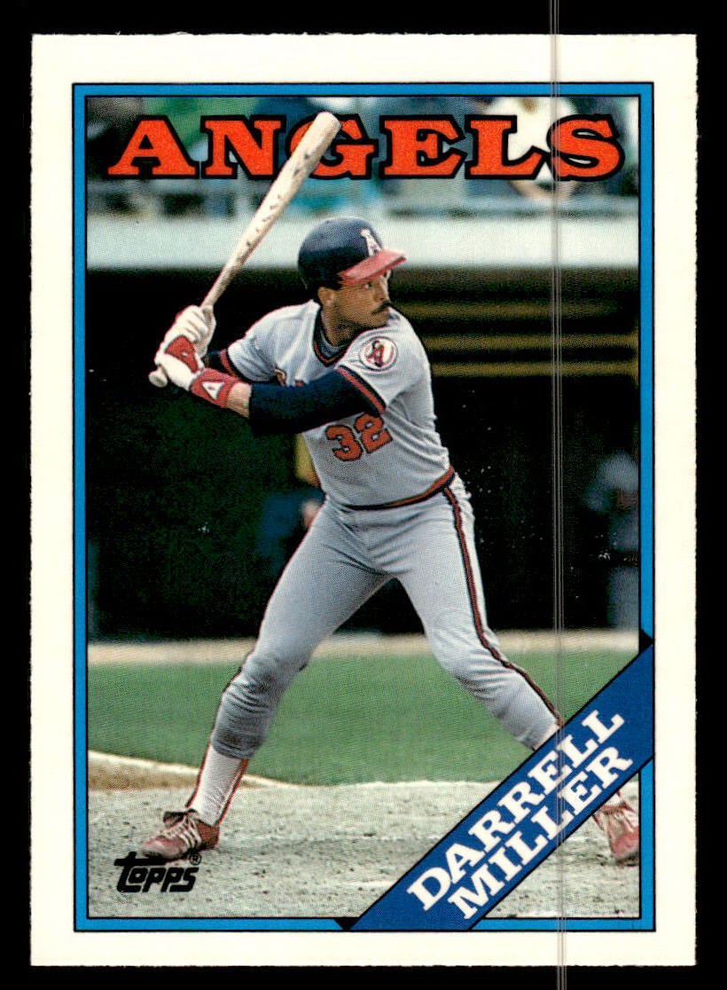 Darrell Miller 1988 Topps Tiffany #679   California Angels