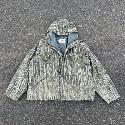 VTG CABELAS Gore-Tex TreBark Realtree Camouflage Shell Jacket Mens XL RARE USA