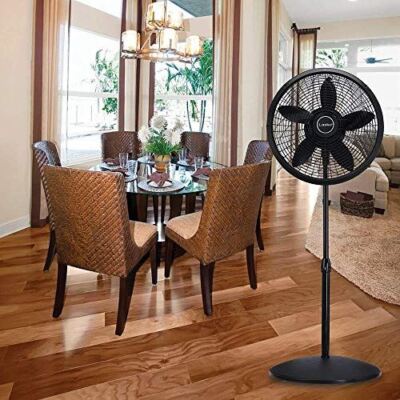 Lasko Elegance & Performance Pedestal Fan, 18 Inch, Black 1827 | eBay