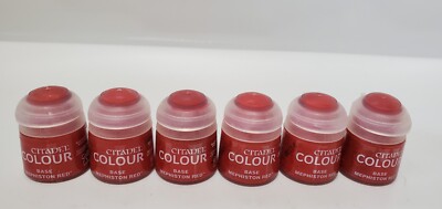 Citadel Base Mephiston Red 6 x 12ml/ 17.20 eur (100ml/ 23.88eur)