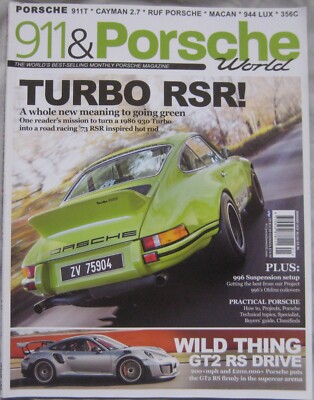 911 & Porsche World magazine January 2018 featuring RUF, GT2 RS