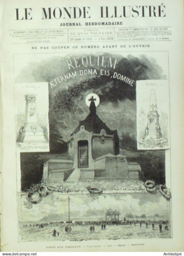 Monde illustré 1876-1021 Toul Epinal 88 Turquie - Afbeelding 1 van 3