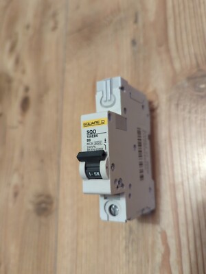 Square D SQO B 6 6 AMP MCB 6 A B 6 6kA QOE, Leitungsschutzschalter Neu SCHNELLER VERSAND 