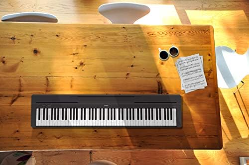 YAMAHA P-45B Electronic Piano Keyboard P Series 88 Keys Black