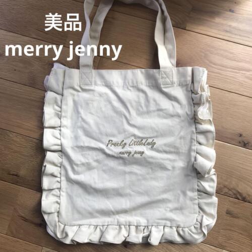 Merry Jenny Tote Bag White - Picture 1 of 6