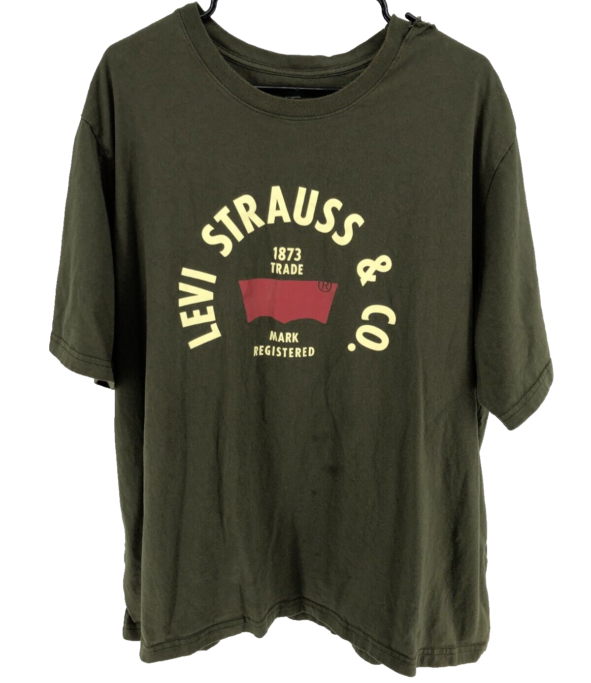 Levi's Short Sleeve T-Shirt Men's Size 3XL Green