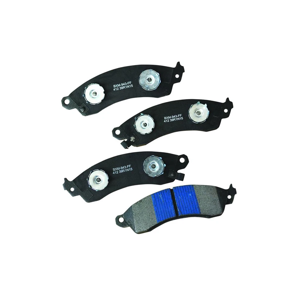 Комплект из 2 дисковых тормозных колодок STOP BY BENDIX подходит для Chevrolet Corvette 1988–1996 годов выпуска - Изображение 3 из 4