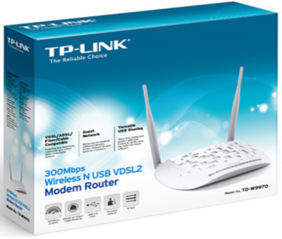 TP-Link N USB VDSL/ADS TD-W9970 300Mbps Wireless Modem Router