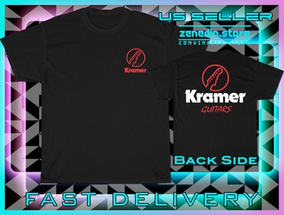 New Kramer Guitars Logo Men's T-Shirt American Size T-Shirt