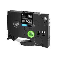 Compatible with Brother TZe-315 TZ-315 6mm White on Black Label Tape PT-1700